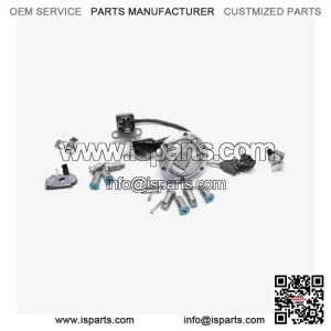 Lock Set Complete for Loncin LX650-2C,Voge 650DSX Euro 5 LX650-2C-E5 CMPO Black