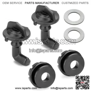 2PCS Hood Latch Toggles with Grommets Washers Kit for Polaris RZR 570 800 900 2010-2022 Replaces 7081500