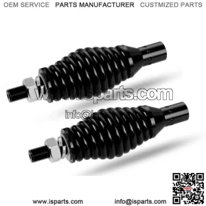 Pair RGB LED Whip Lights Spring Base Mounting Mounts For Polaris RZR UTV ATV SxS (For: More than one vehicle)