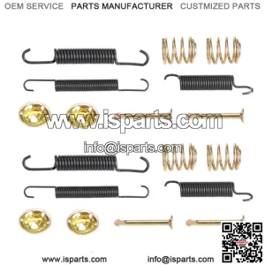 Golf Cart Bendix Drum Brake Shoes Spring Hardware Kit for EZGO 1991-up & Yamaha