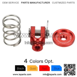 For Yamaha 700 700R Aluminum Rear Brake Spring & Brake Clevis 2006-2023 (For: More than one vehicle)