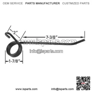 667656M1 Rake Tooth - Universal Replacement for Hay Equipment