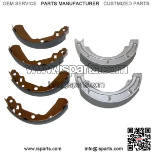 Front & Rear Brake Shoes 1991-2001 for Suzuki King Quad 300 LT-F4WDX & LT-F300F