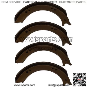 Fits Ford/ Holland: 9N 2N Set of 4 Brake Shoe Halves 9N2019