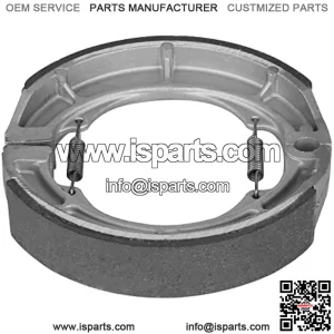 Rear Brake Shoes for Suzuki Eiger 400 LT-F400 4x4 2002-2008 - King Quad 400 LT-A400F 2008-2018 / LT-F400F FSi 2011-2016 / LT-A400F ASi 2011-2022 / LT-F 4WD 1997-1998 Drum Brake Shoes