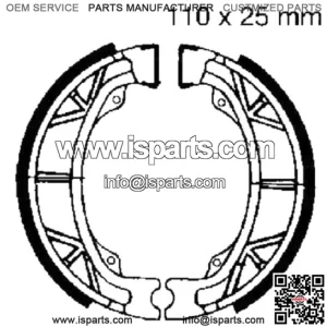 brake shoes H303 front rear for Peugeot  Vivacity 50 2T Sportline
