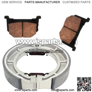 for Suzuki GS450E GS450G GS450L GS450S GS450T 80-85 Front Rear Brake Pads Shoes