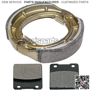 Front Brake Pads & Rear Shoes for Suzuki VS800 VS800GL Intruder 800 1992-2009