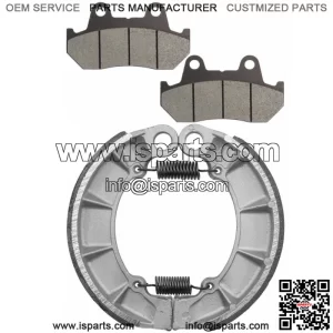 for Honda VT1100C Shadow 1100 1987-1992 1993 Front & Rear Brake Pads Shoes