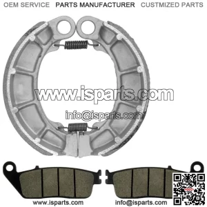 Front Brake Pads & Rear Brake Shoes for Honda VT600C Shadow 600 VLX 1994-2003