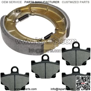 Front Brake Pads & Rear Shoes for Yamaha XJ750 XJ750D XJ750M Maxim 750 1981-83