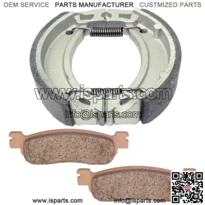 for Yamaha XT225 Serow 225 2001-2007 Front Brake Pads & Rear Brake Shoes