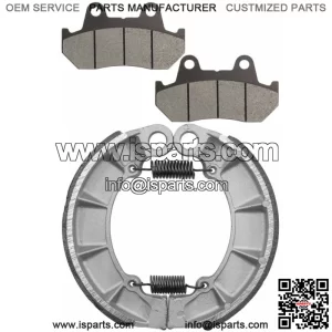 for Honda VF750C Magna V45 1987 1988 Front Brake Pads & Rear Brake Shoes