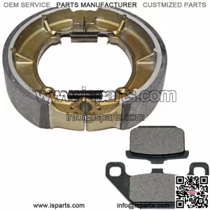 Front Brake Pads And Rear Brake Shoes for Kawasaki 454 Ltd EN450A 1985-1990