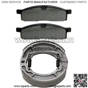 for Yamaha Tt350 Acier Tt 350 1986-1993 Front Brake Pads & Rear Brake Shoes
