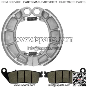 Front Brake Pads & Rear Shoes for Honda VT600Cd VT600Cd2 Shadow 600 VLX Deluxe