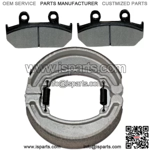 Front Brake Pads & Rear Brake Shoes for Honda  CM250 CD250U CM250cc 1982-85 1988