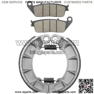 Front Brake Pads & Rear Brake Shoes for Honda VT750S 2010 2011 2012 2013