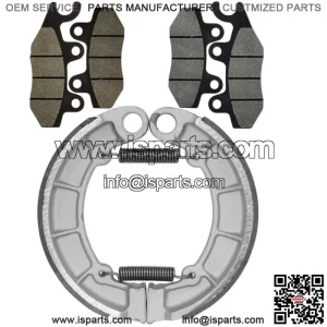 Front & Rear Brake Pads Shoes for Kawasaki KLF300 Bayou 300 4X4 2001-2005