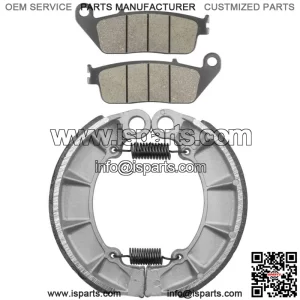 for Honda Vt400C Vt400Ca Shadow Classic 400 09 10 Front Rear Brake Pads Shoes