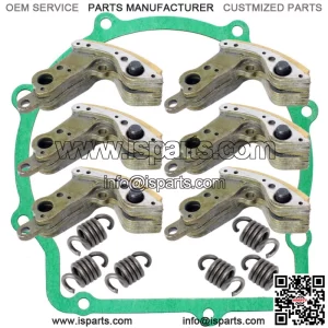 Wet Clutch Shoes & Gasket for Yamaha Rhino 700 Fi YXR700 2008-2013(For: Yamaha Rhino 700)