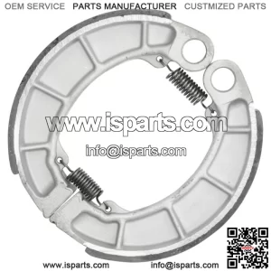 Rear Brake Shoes for Honda TRX420FPM TRX420TE TRX420TM Fourtrax Rancher 2007-18 (For: Honda)