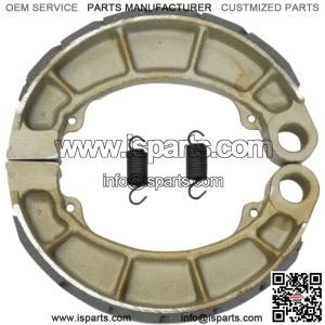 Grooved Brake Shoes Rear for HONDA TRX420FM FourTrax Rancher 4x4 ES 2007-2015 (For: Honda FourTrax Foreman 400)