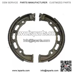 Replica Mechanical Rear Brake Shoe Set fits Harley Davidson 23-1750