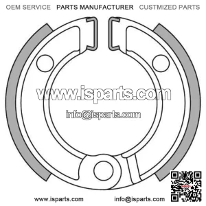 Front Brake Shoes for Honda QR50 1983-1998