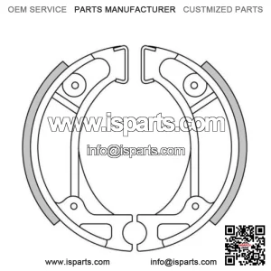 Front Brake Shoes Fit HONDA QR50 1991 1992 1993 1994 1995 1996 1997 1998