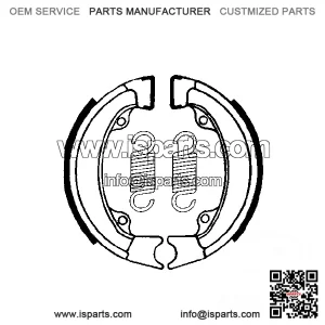 spring brake shoes ALTN: 7327984