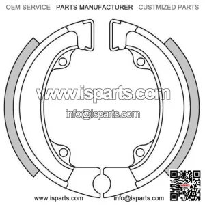 Rear Brake Pads GF.1198 Honda OR 50 / PX 50 / QR 50 ED