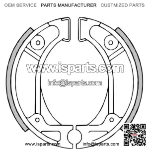 BRAKE GANASCE FOR HONDA QR 50 1997-1997