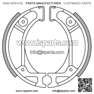 Rear Brake Shoes for Honda QR50 1991-1998