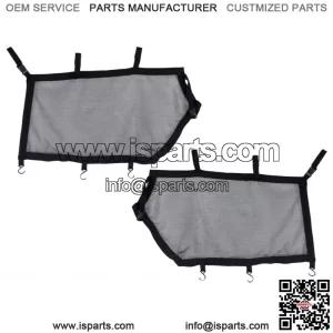 Fit For Can Am Maverick X3 Max 2017 2018-2021 2Pcs Window Shade Shield Nets