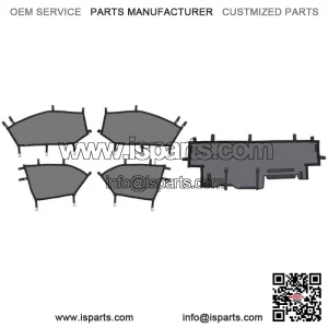 Window Nets Set & Rear Mesh Sunshade for Can-Am Maverick X3 MAX 4-Door (2017-2023)