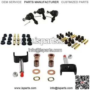 Golf Cart Front End Repair Kit for Club Car DS 1993-2008, King Pin Tie Rod End