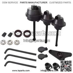 Set Of Intake Manifold Air Flap Runner Repair Kit Fit For MercedesC230 C280 C350