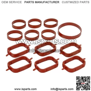 BMW diesel engine swirl flap repair leather ring set