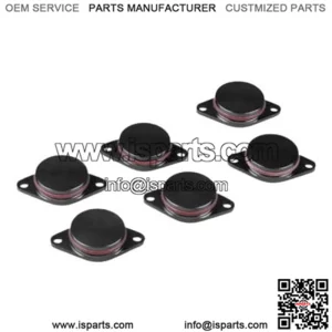 BMW Diesel Engine Eddy Swirl Flap Repair Kit 33MM 6PCS Without Leather Ring #Black