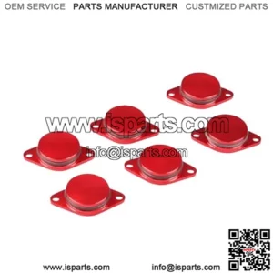 BMW Diesel Engine Eddy Swirl Flap Repair Kit 33MM 6PCS Without Leather Ring #Red
