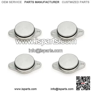 BMW Diesel Engine Eddy Swirl Flap Repair Kit 33MM 4PCS Without Leather Ring #Silver