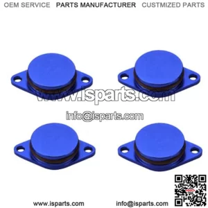 BMW Diesel Engine Eddy Swirl Flap Repair Kit 33MM 4PCS Without Leather Ring #Blue