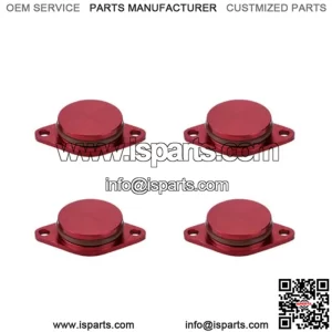 BMW Diesel Engine Eddy Swirl Flap Repair Kit 33MM 4PCS Without Leather Ring #Red