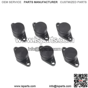 BMW Diesel Engine Eddy Swirl Flap Repair Kit 22MM 6PCS Without Leather Ring #Black