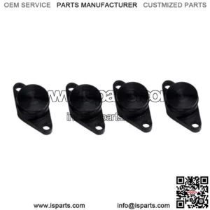 BMW Diesel Engine Eddy Swirl Flap Repair Kit 22MM 4PCS Without Leather Ring #Black