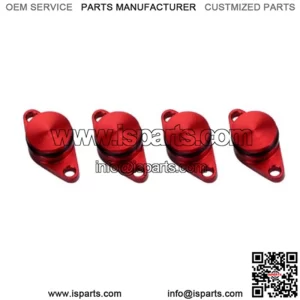 BMW Diesel Engine Vortex Swirl Flap Repair Kit 22MM 4PCS Without Leather Ring #Red