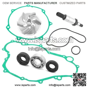 Water Pump Rebuild Kit for Yamaha YFZ450 2004-2013 Impeller Bearing Shaft Gasket
