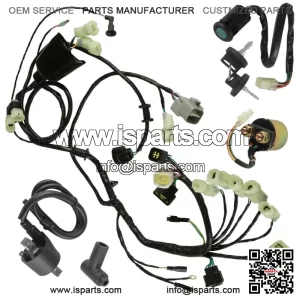 Wiring Harness Switch Key Coil Starter Relay for Honda TRX450ER 2006-09 2012-14