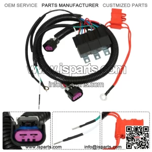 Fit For 1998/19992005/2006 ECU Control Dual Electric Fan Upgrade Wiring Harness